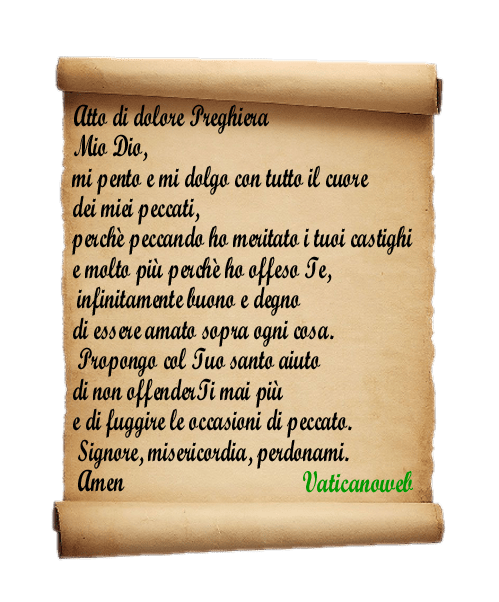 atto di dolore