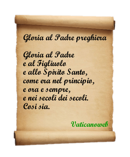 gloria al padre