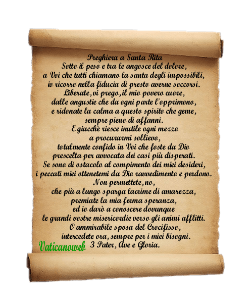 preghiera a santa rita