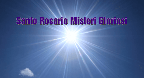 misteri gloriosi