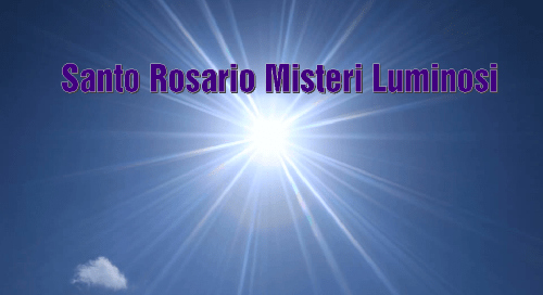 misteri luminosi